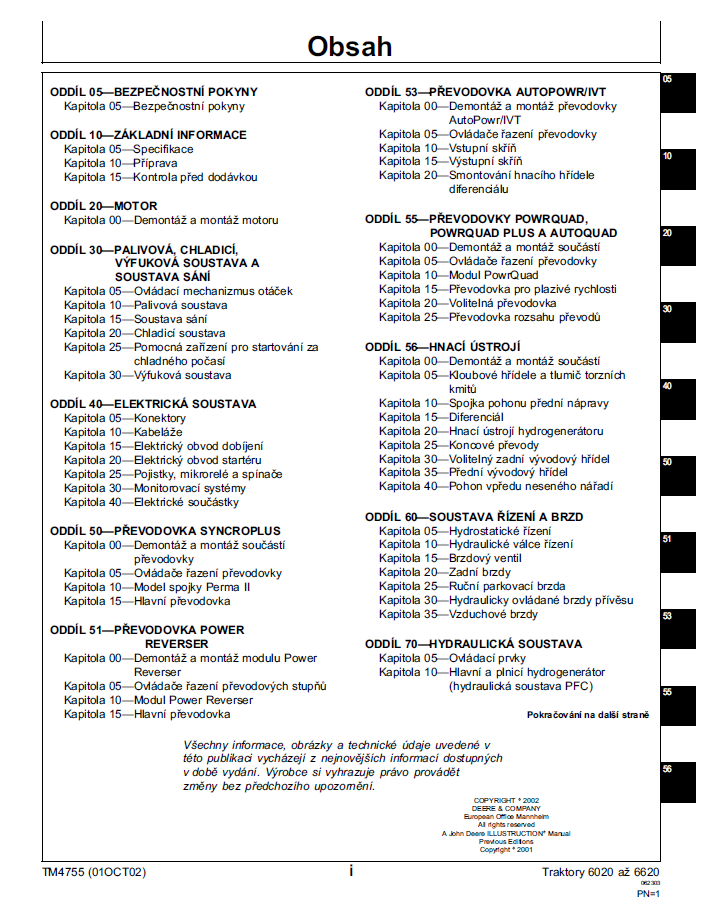 TM4755 John Deere Tractor Diagnostic & Testing Technical Manual