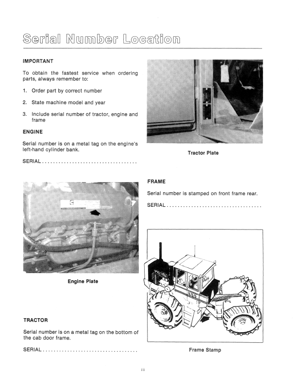 Versatile 555 Tractor Operator Manual New Holland 42055507
