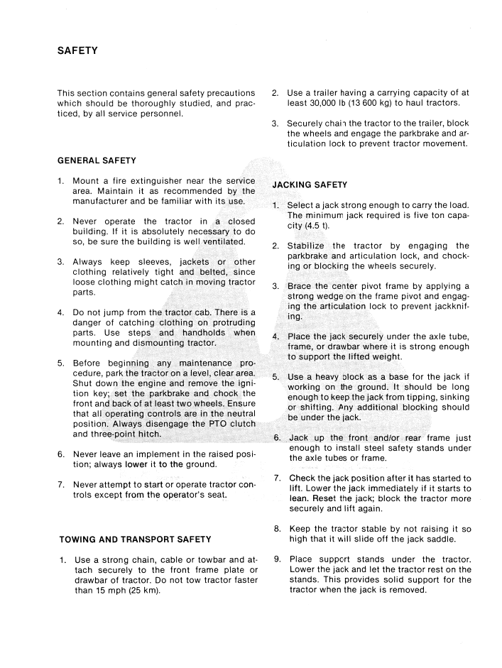 Versatile 555 Tractor Repair & Maintenance Manual 40055520 PDF