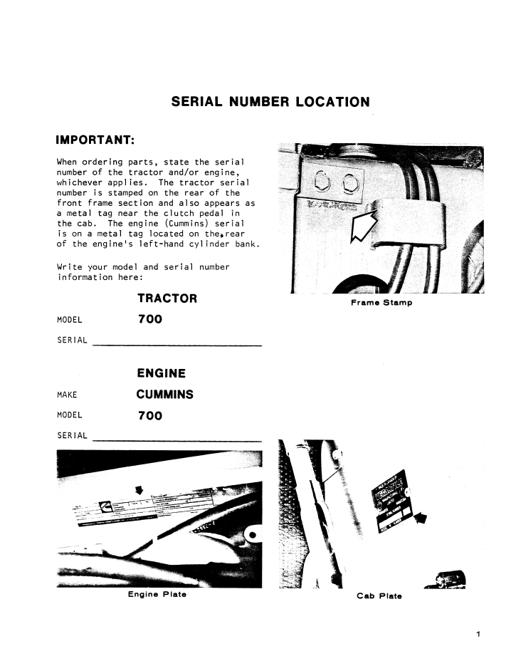 Versatile 700 Series 2 Tractor Manual PDF New Holland 42070011