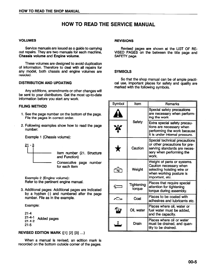 WA600-1LC Wheel Loader Shop Manual CEBDW26030 PDF